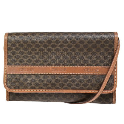 Celine Shoulder Bag Macadam Pattern 2WAY Clutch Bag 62ka754
