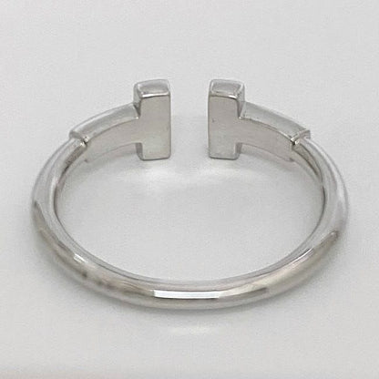 Tiffany & Co Twire Diamond Ring White Gold Wg
