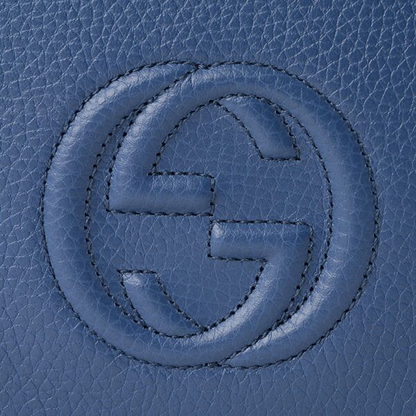 Gucci Shoulder Bag Soho Blue