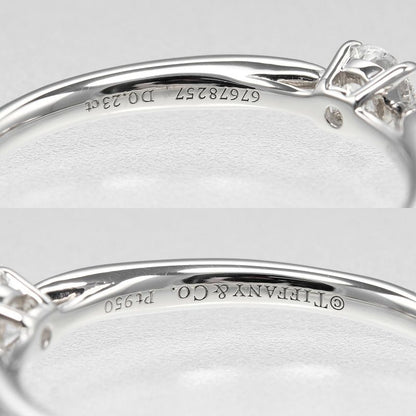 Tiffany & Co Harmony Solitaire 0.23ct Vvs1/f/3ex Pt950platinum × Diamond #14