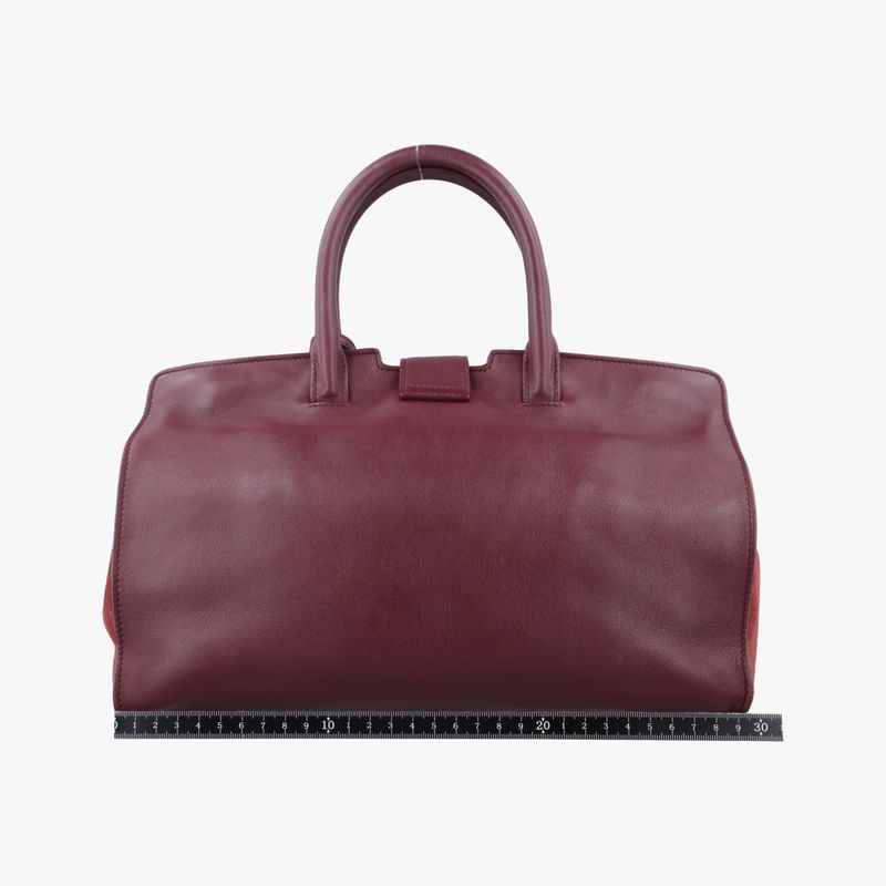 Yves Saint Laurentyves Saint Laurentdowntown Cabas Swine Redleather 436832gnr436