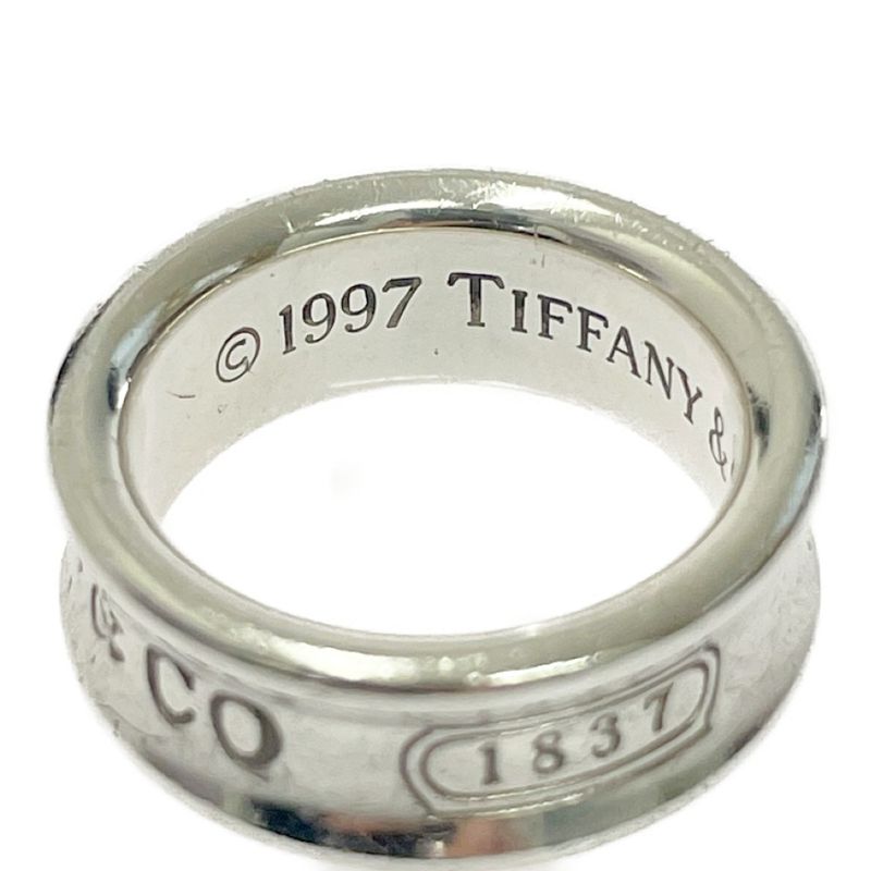 Tiffany & Co Silver 1837 Ring 6.6g 925 Engraved 443231 Ring
