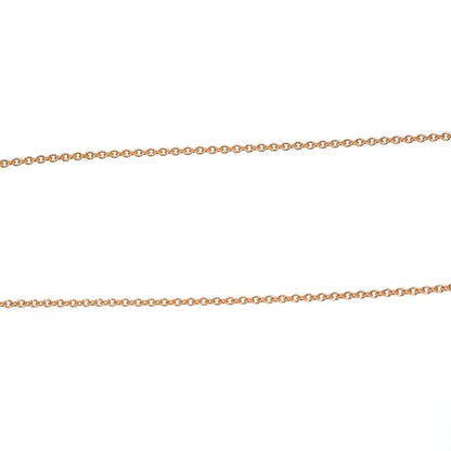 Hermes Necklace Mini Maillon PM Marron Glace Rghardware Chaine D'ancre