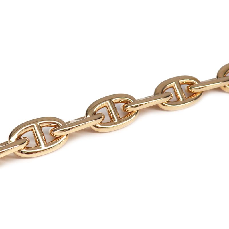 Hermes Bracelet Chaine D'ancre MM 15 Frames 750pg Pink Gold 15 Links