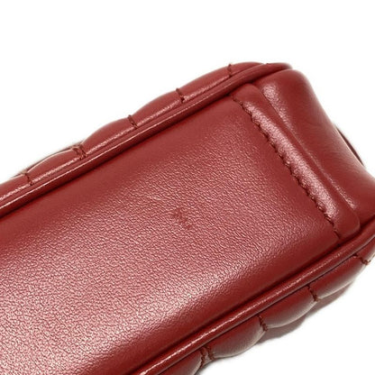 Prada Waist Pouch Diagram Red Leather
