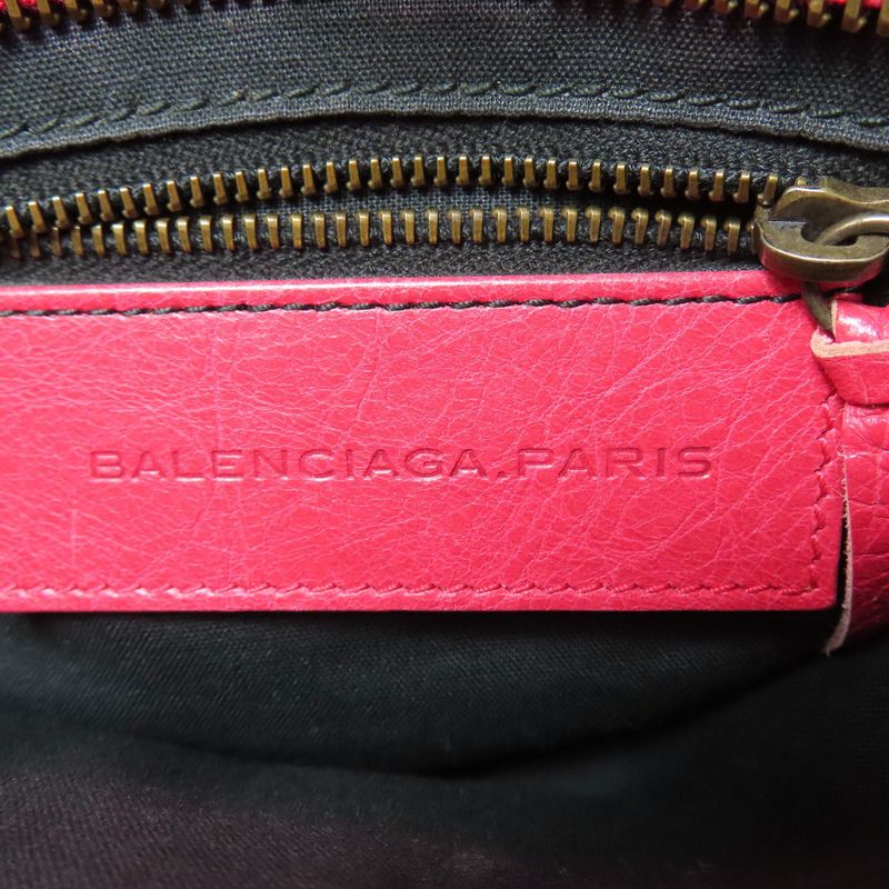 Balenciaga 300295 Classic Mini City Handbag Calf Women