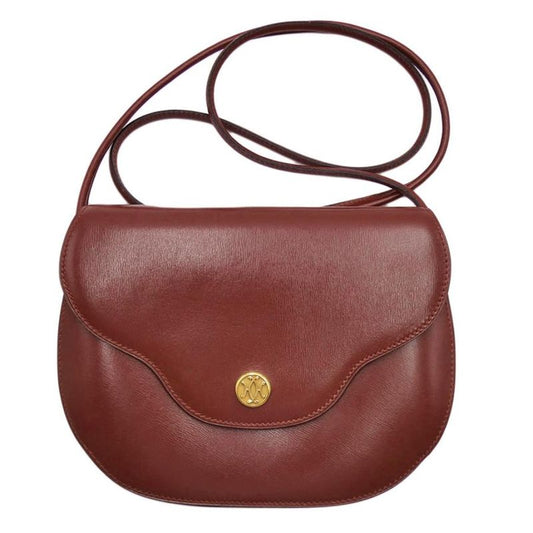 Hermes Paula Rouge Ash Box Calf Gray Shoulder Bag Gold