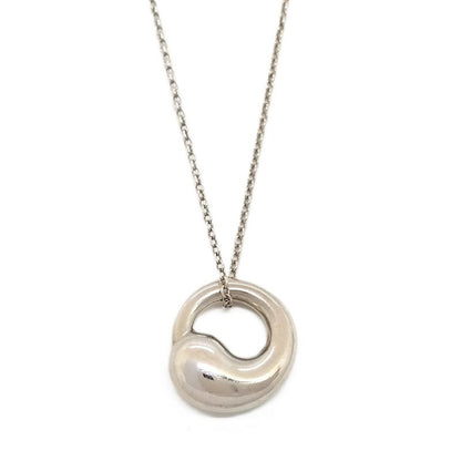 Tiffany & Co Tiffany & Co Eternal Circle Necklace Sv925 40g Silver Elsa Peretti