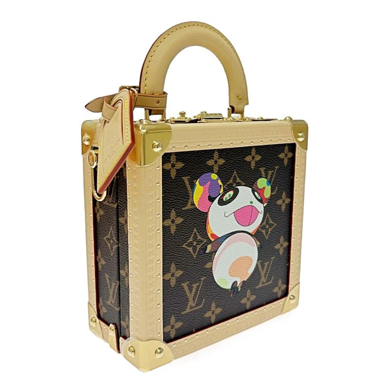 Louis Vuitton M13127 Monogram Mini Square Trunk X Takashi