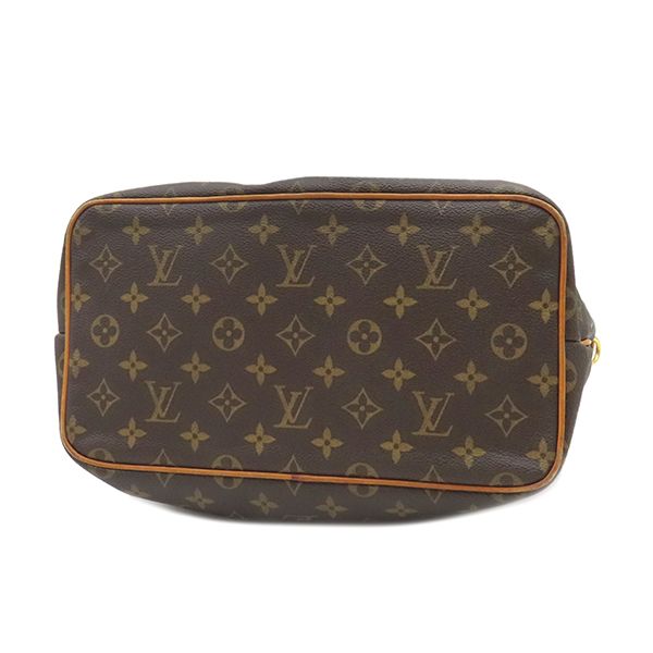 Louis Vuitton Handbag Palermo PM Monogram Canvas Monogram Gold Hardware Brown