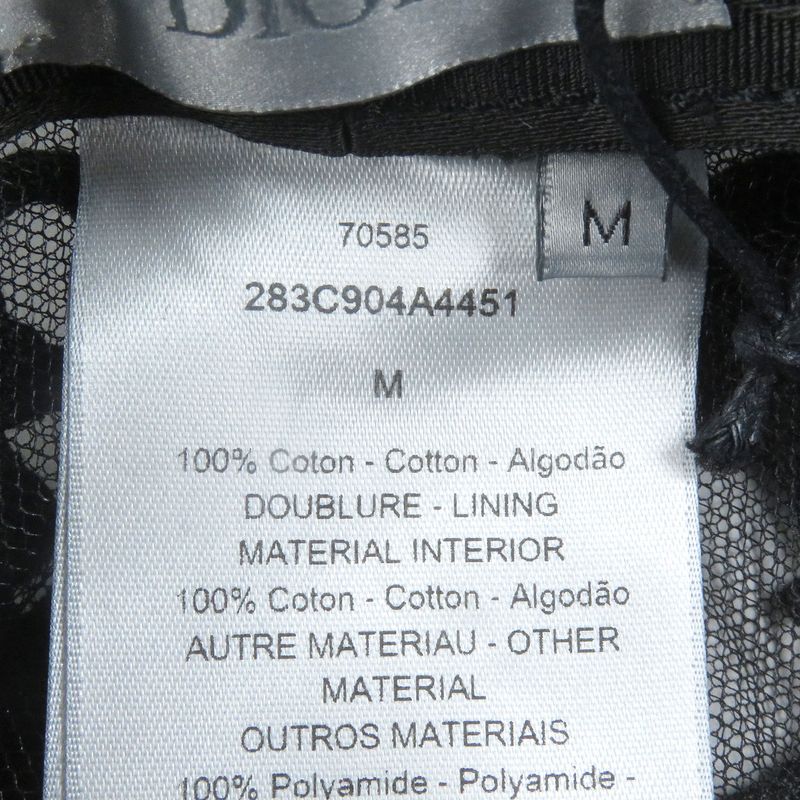 DIOR Homme 2022 283c904a4451 Oblique Embroidery Mesh Switch Design Bucket Hat