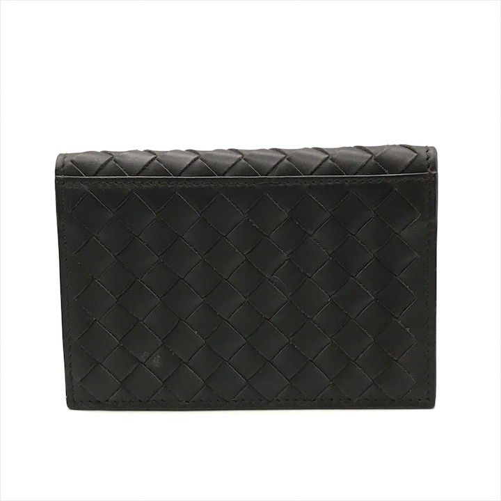 Bottega Veneta Intrecciato Wallet Card Case Brown