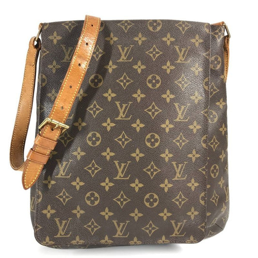 Louis Vuitton Shoulder Bag Musette M51256 Monogram Canvas Brown