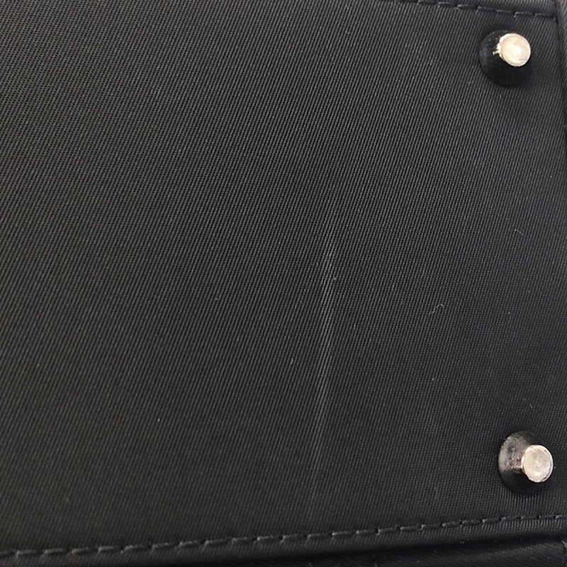 Christian Dior Vintage Quilted Cannage Tote Bag Black