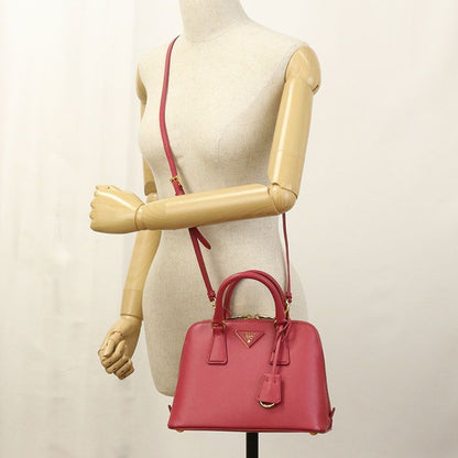 Prada 2WAY Saffiano Leather Bl0838 Handbag Leather Women