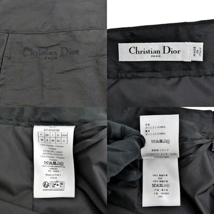 Dior Midi Skirt 527j57a2105 Size 36 Black Knee Length Women's Clothing