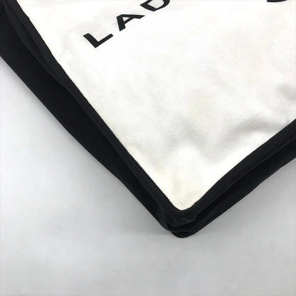 Chanel CC Logo First Canvas Tote White with Whistle