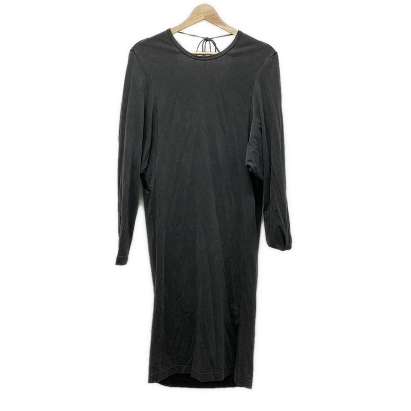 Balenciaga Dress Size 38 M Women - 480016 Tu18k Dark Gray Short Sleeves/knee