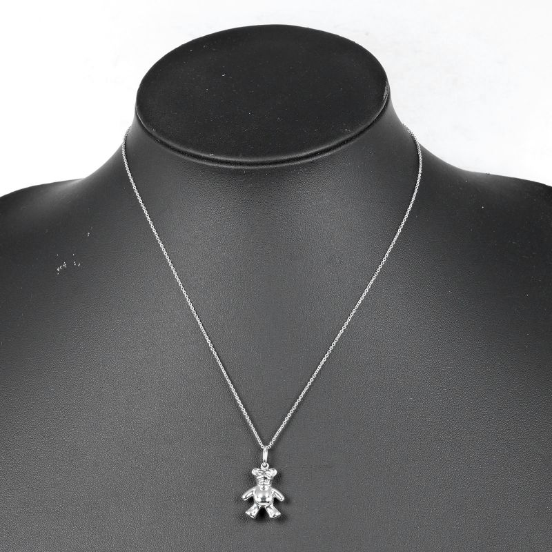 Tiffany & Co Teddy Bear Silver 925 Ladies 6g Necklace