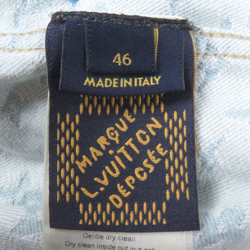 Louis Vuitton 2024 Tyler The Creator Monogram Denim Jacket Track Jacket Indigo