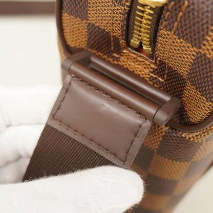 Louis Vuitton Shoulder Bag Damier Olaf PM N41442 Ebene Womens