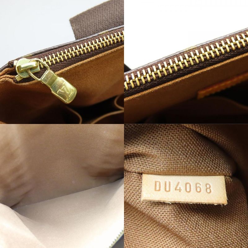 Louis Vuitton Tote Bag Cabas Bobol M53013 Monogram Brown Casual A4 Compartment