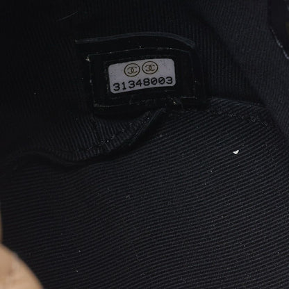 Chanel Matelasse Pearl Drawstring Chain Shoulder Lamb Skin Beige With Gold