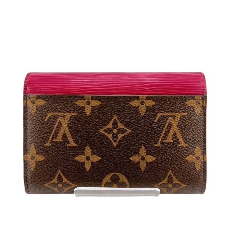 Louis Vuitton M60494 Monogram Portefeuille Marillet Compact Trifold Wallet With
