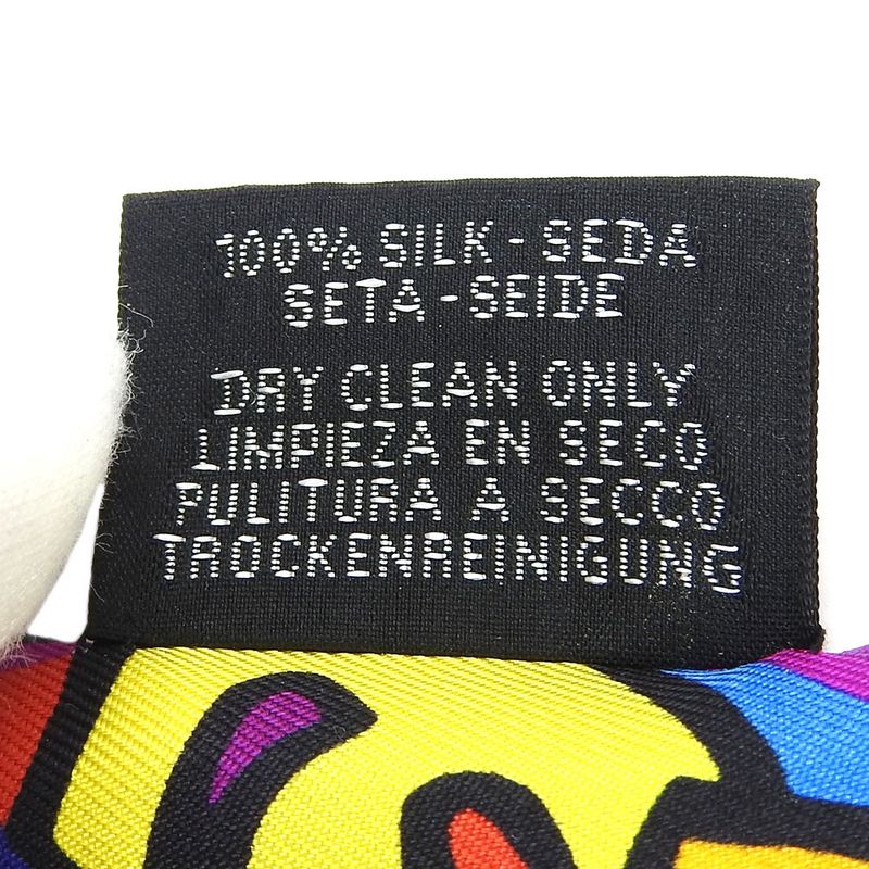 Hermes Twilly Scarf 100% Silk Blue Green Orange Multi Small Accessories Ladies