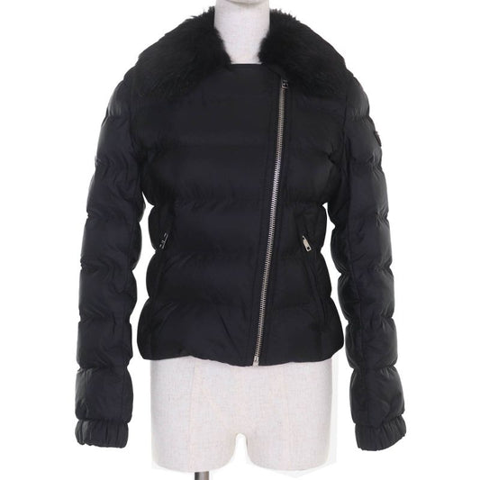 Prada 2020 29y510 With Triangle Logo Plate And Collar Lamb Fur Short Length