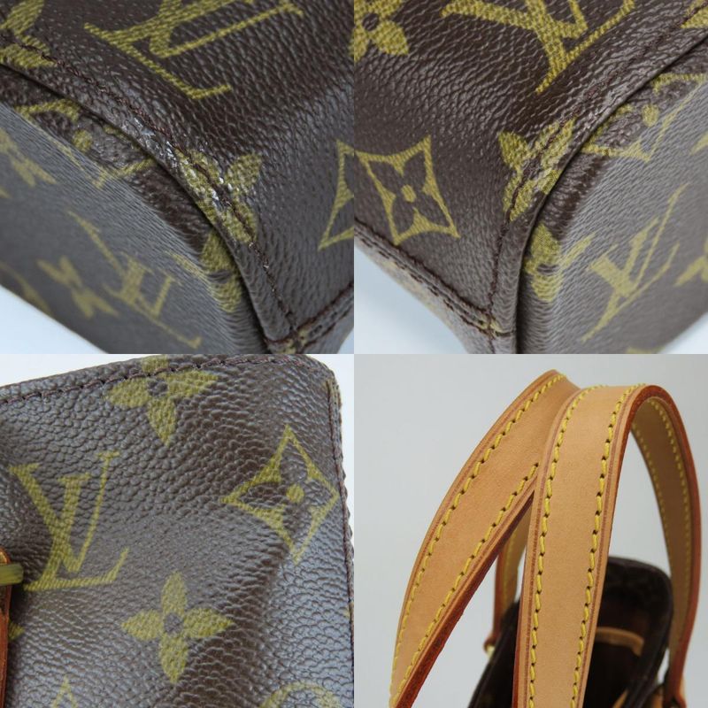 Louis Vuitton Handbag Vavin PM M51172 Monogram Nubuck Brown Gold Hardware