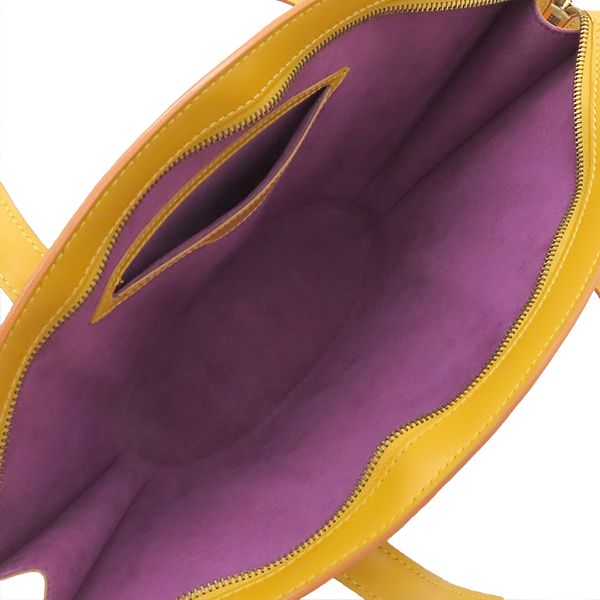 Louis Vuitton Shoulder Bag Saint Jacques Epi Leather Tassili Yellow Gold