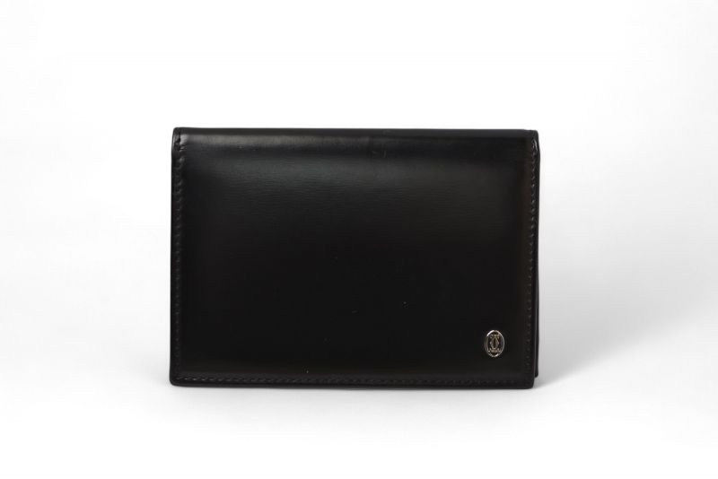 Cartier Card Case Business Card Holder Pass Case Cartier Pasha Pass Case Calf