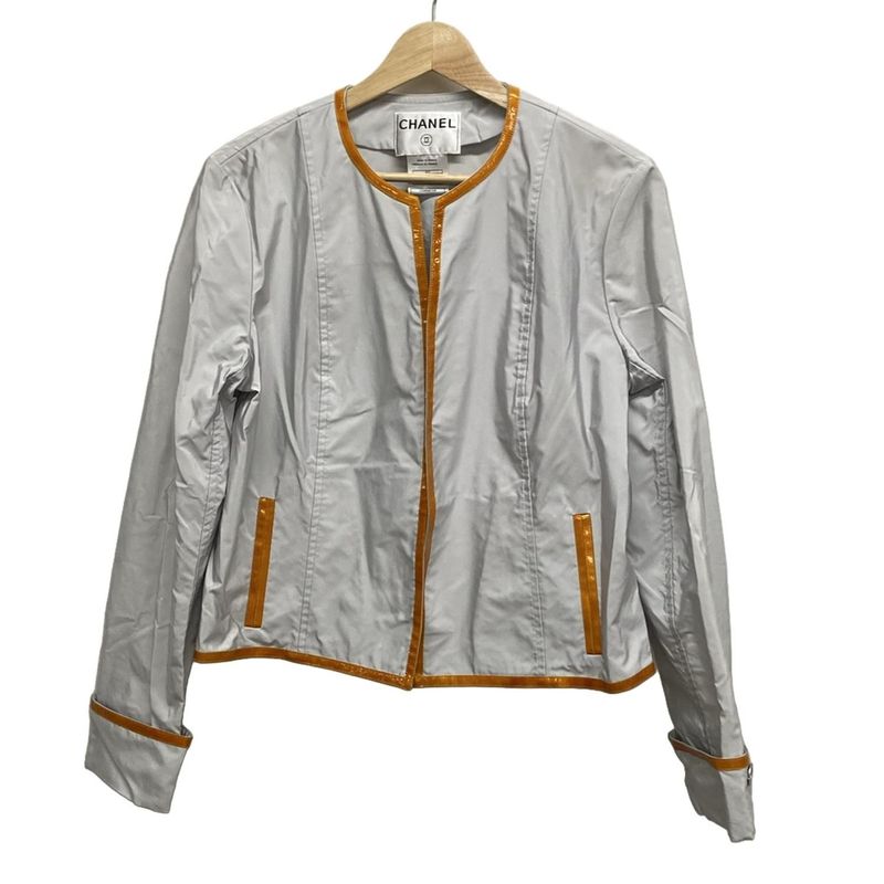 Chanel Blouson Size 44 L Women - Pp15440 Orange Long Sleeve/spring/fall