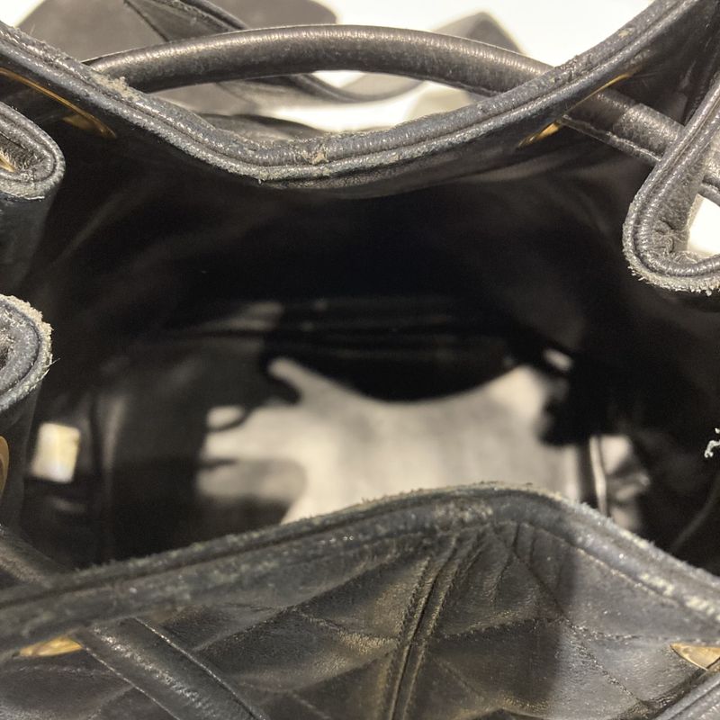 Chanel 2549656 20092899036110 1990's Lambskin Matelasse Drawstring Shoulder Bag