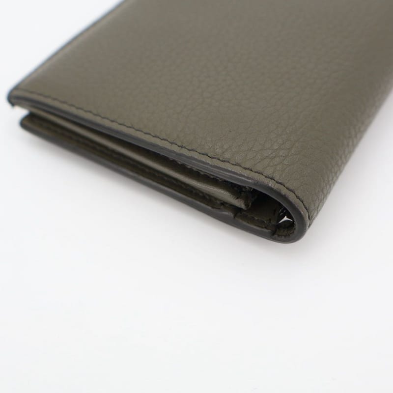 Christian DIOR Vertical Long Wallet Beige Leather 2esbc002cdi Long Wallet