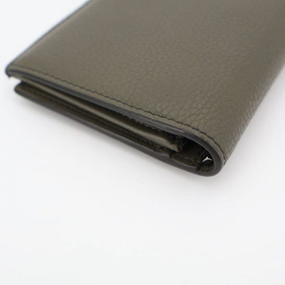 Christian DIOR Vertical Long Wallet Beige Leather 2esbc002cdi Long Wallet
