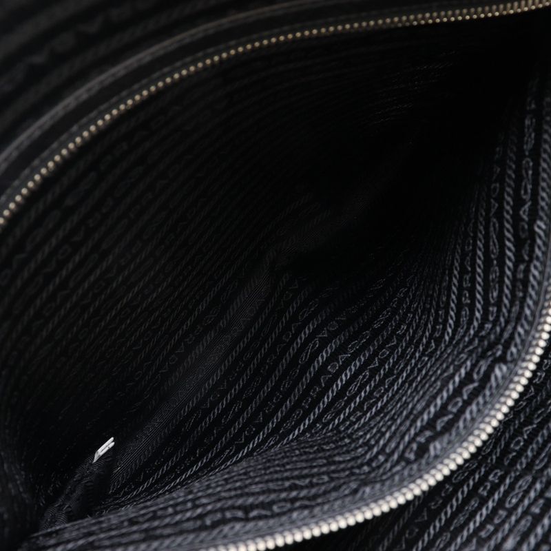 Prada Messenger Bag Saffiano NERO Black Men's Shoulder Bag