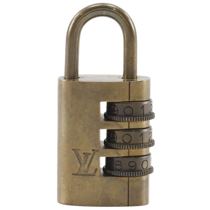 Louis Vuitton Padlock With Dial Padlock Vintage X Metal _ Cadenas