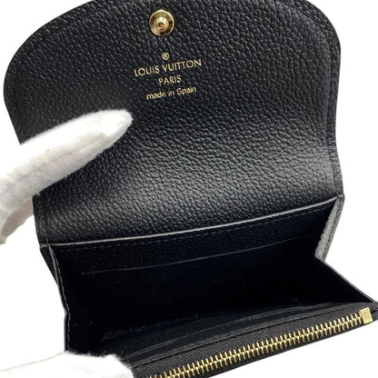 Louis Vuitton Coin Case Portmonnaie Rosalie M81455 Monogram Empreinte Noir