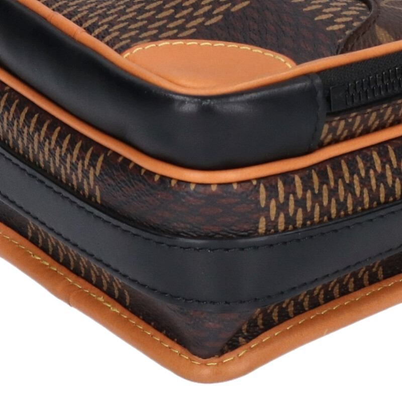 Louis Vuitton 20AW N40357 Amazon Messenger Damier Ebene Giant Monogram Shoulder