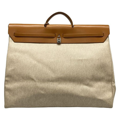 Hermes Handbag Herbag GM Ivory×brown