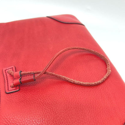 Gucci Handbag Logo 108964 Leather Red