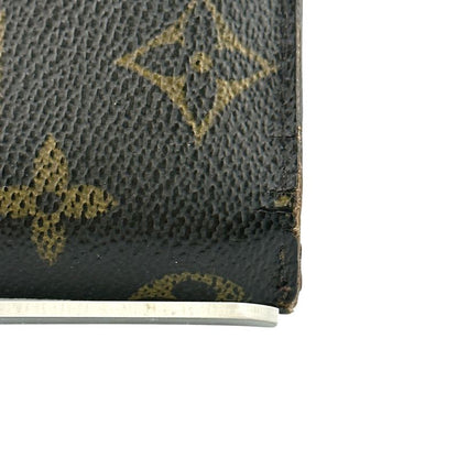 Louis Vuitton M61667 Monogram Compact Zipped Wallet With Zipped Card Pocket