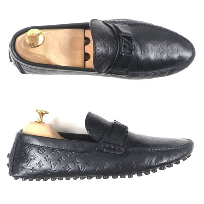  Louis Vuitton 2023 Hockenheim Line Leather Monogram Loafer With LV Logo