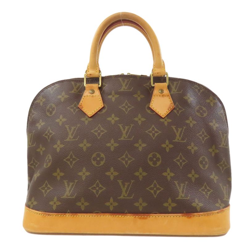 Louis Vuitton M51130 Alma Handbag Monogram Canvas Women