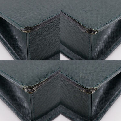 Louis Vuitton Porte Documents Rosin M30054 Taiga Epi Cair Green Men's Business