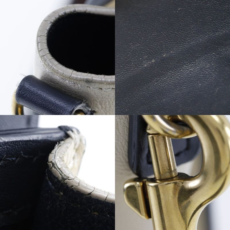 Celine Luggage Nano Shopper Calf Orange Women's Shoulder Bag