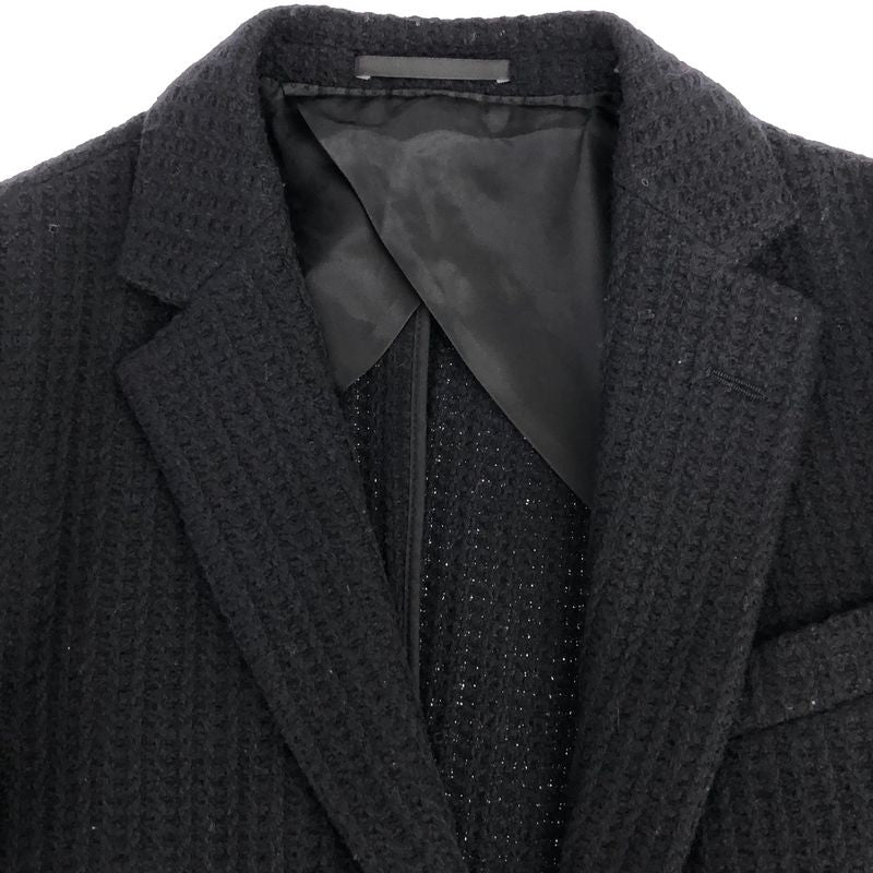 Gucci Wool Knit Tailored Jacket 4jpu51 1dijf0 Black 46