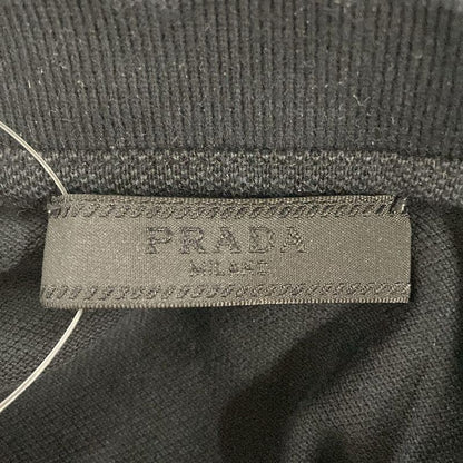 Prada Short Sleeve Polo Shirt Size L Men's - Black X Red X White